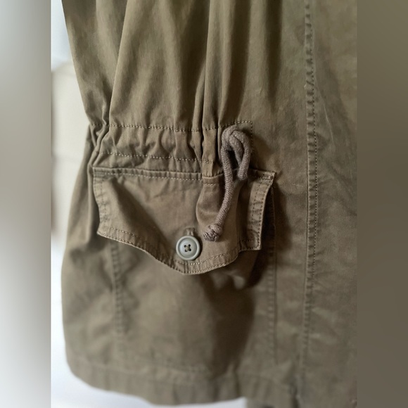 J. Crew army green utility jacket - Picture 3 of 11